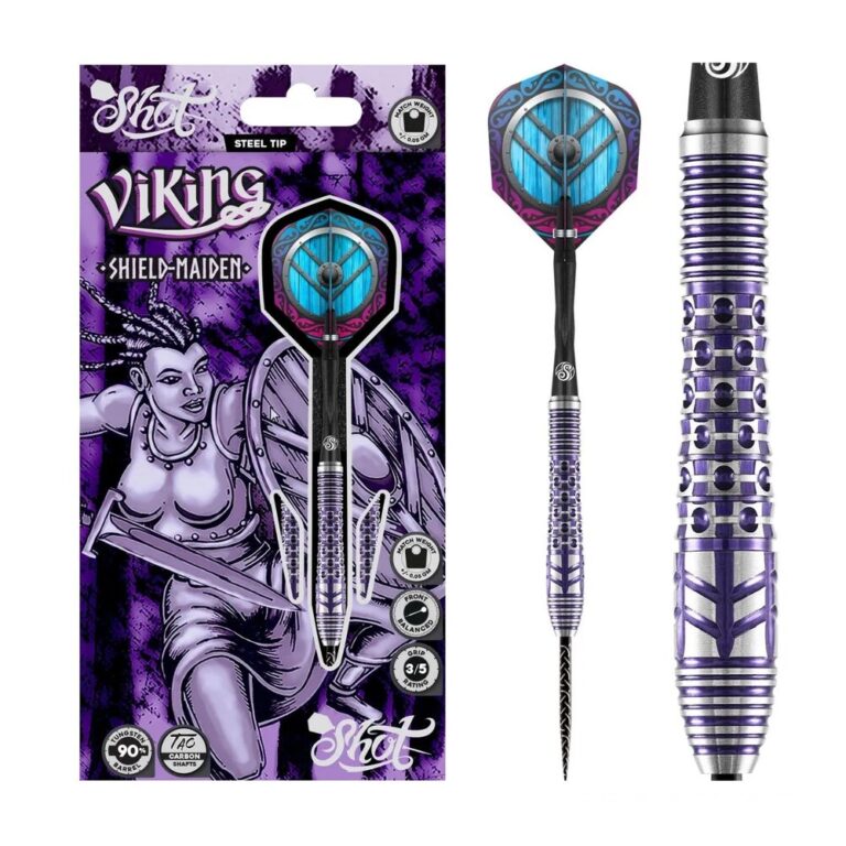 Shot Viking Shield Maiden 90% Tungsten Steel Tip Darts