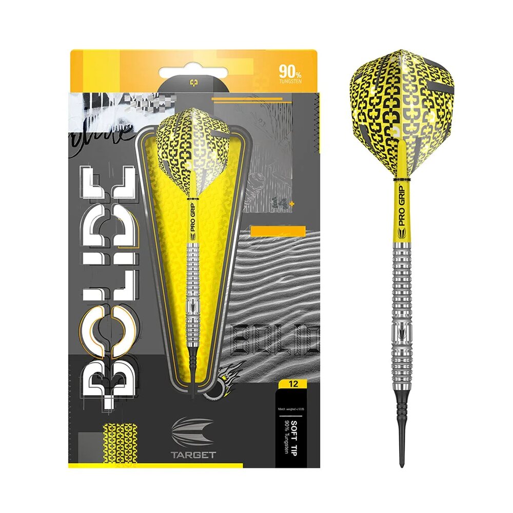 Target Darts Bolide 12 90% Tungsten Soft Tip Darts