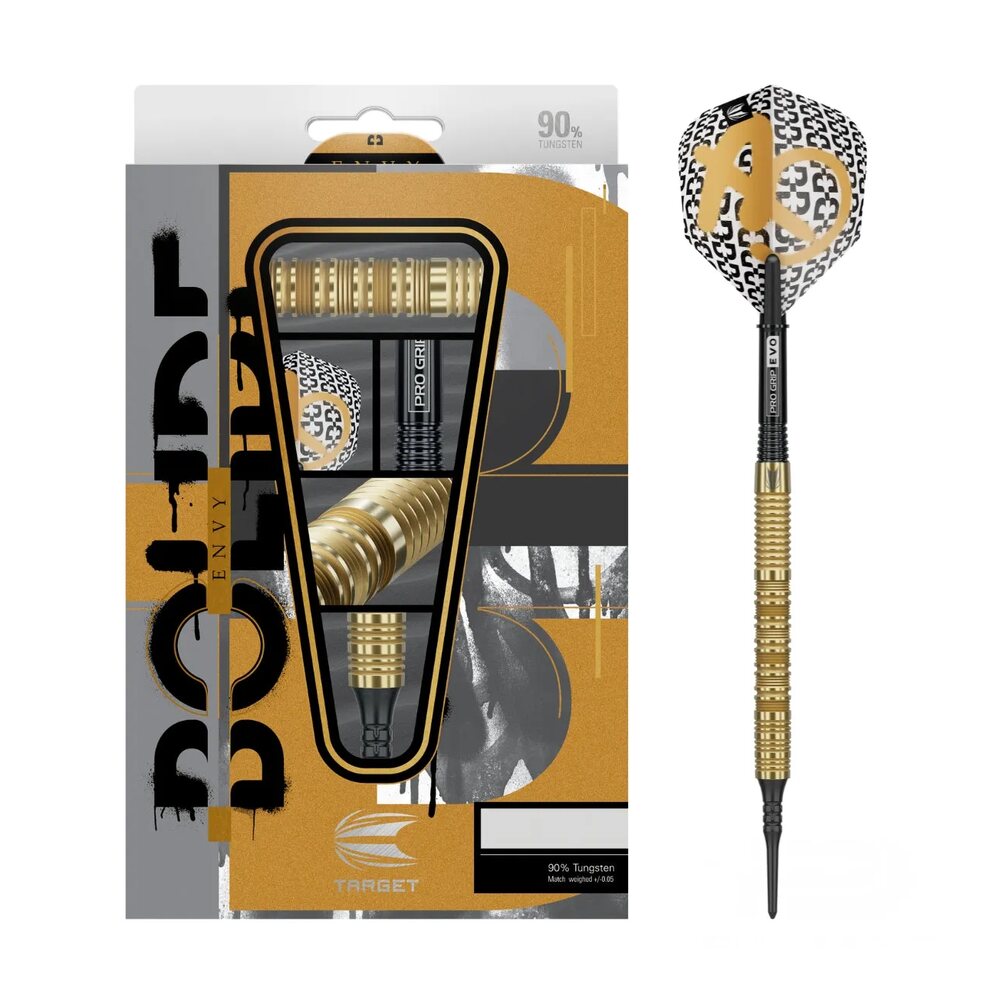 Target Darts Bolide Envy 10 90% Tungsten Soft Tip Darts