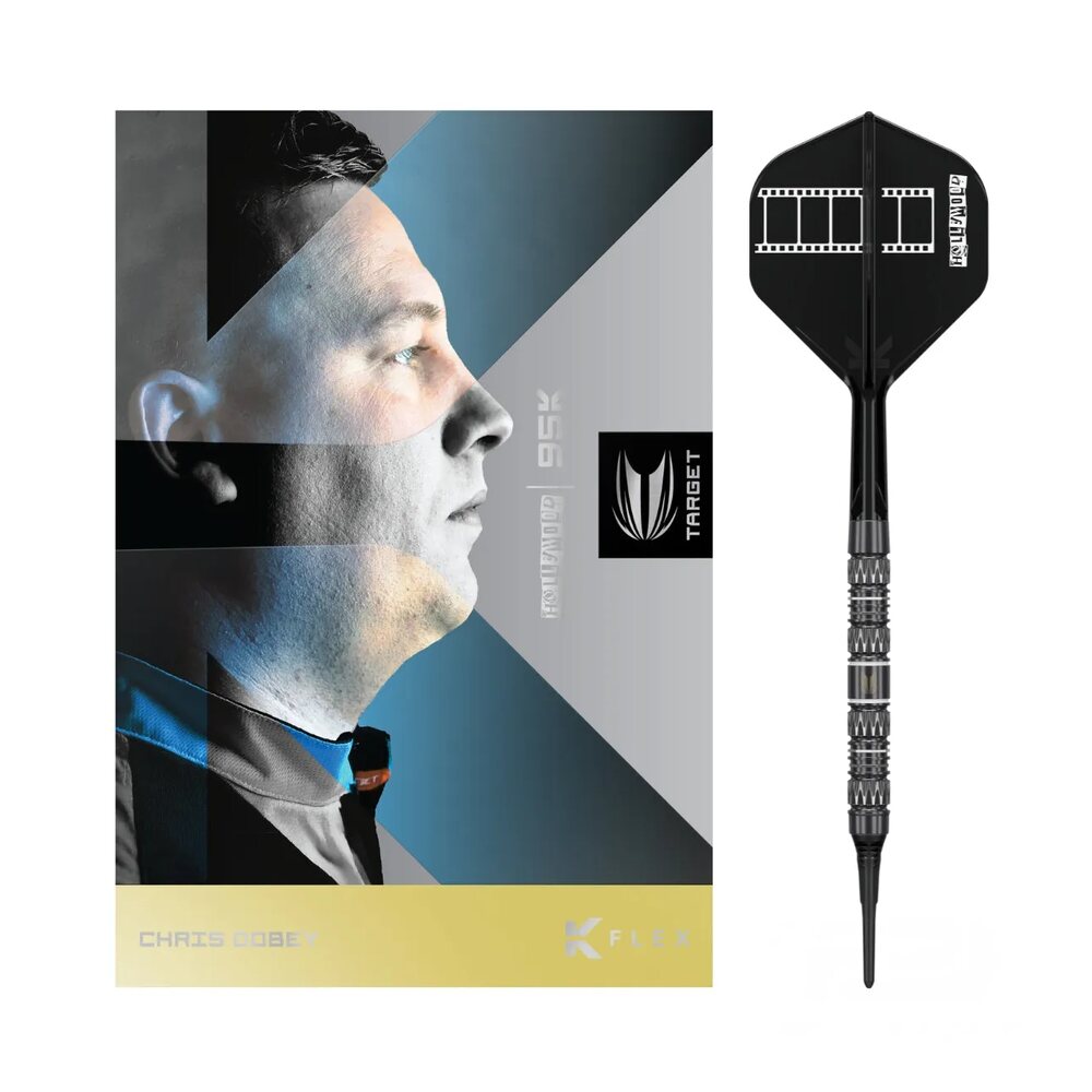 Target Darts Chris Dobey 95K 95% Tungsten Soft Tip Darts