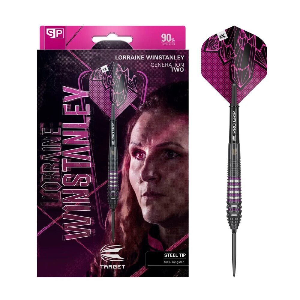 Target Darts Lorraine Winstanley G2 SP 90% Tungsten Steel Tip Darts