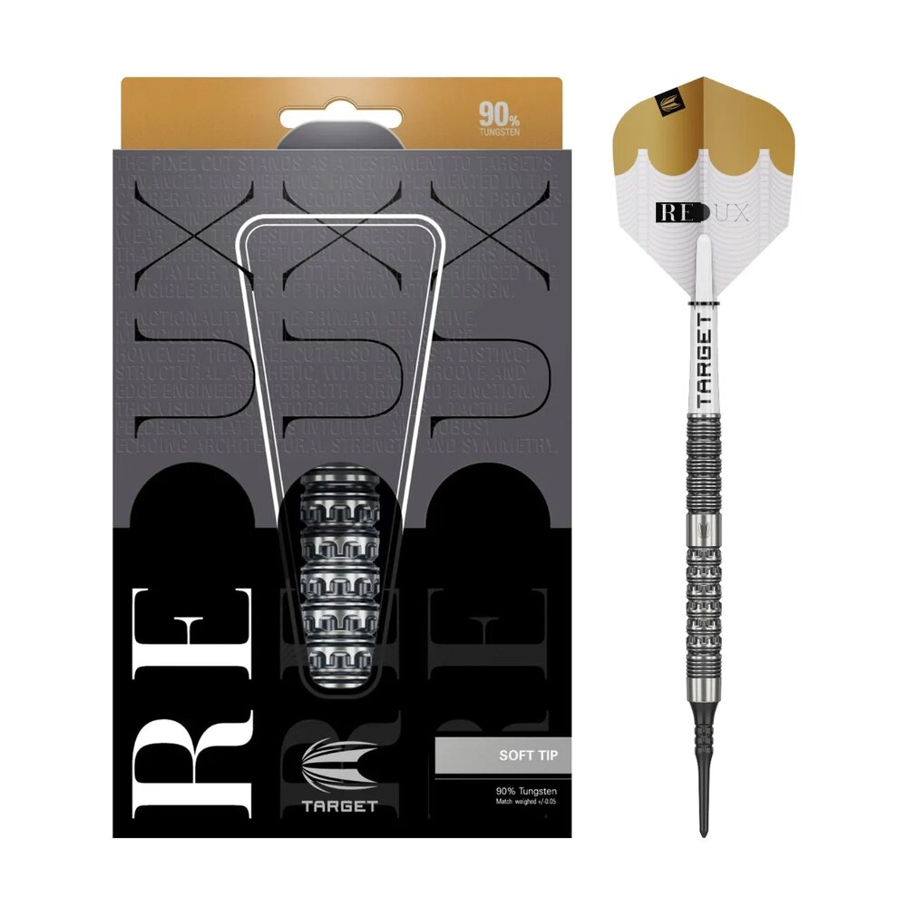 Target Darts Redux 10 90% Tungsten Soft Tip Darts
