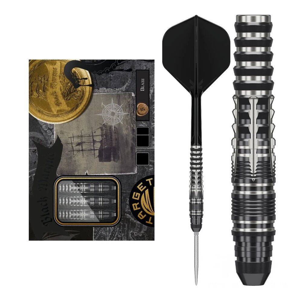 Target Japan Black Marque Blaze 90% Tungsten Steel Tip Darts