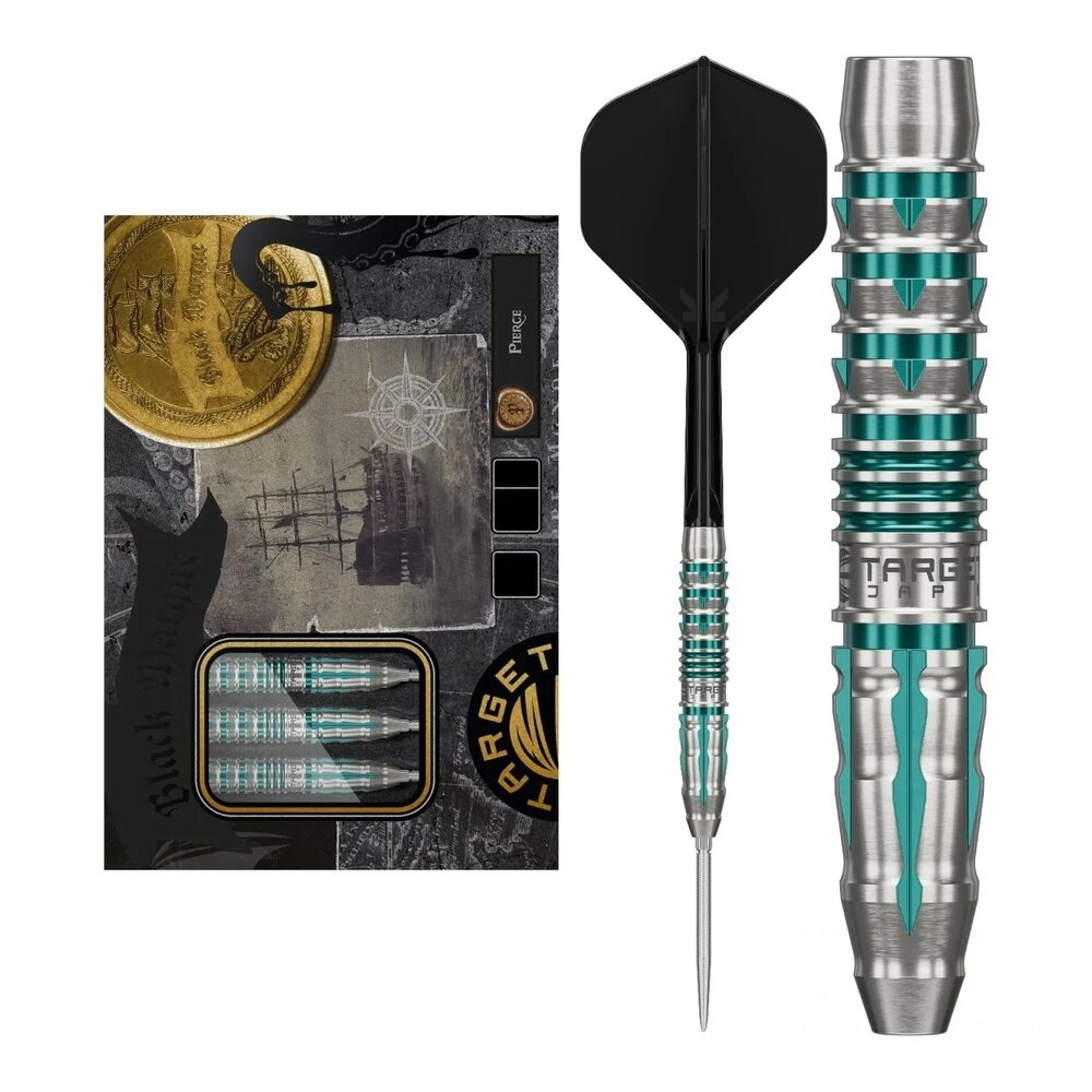 Target Japan Black Marque Pierce 90% Tungsten Steel Tip Darts