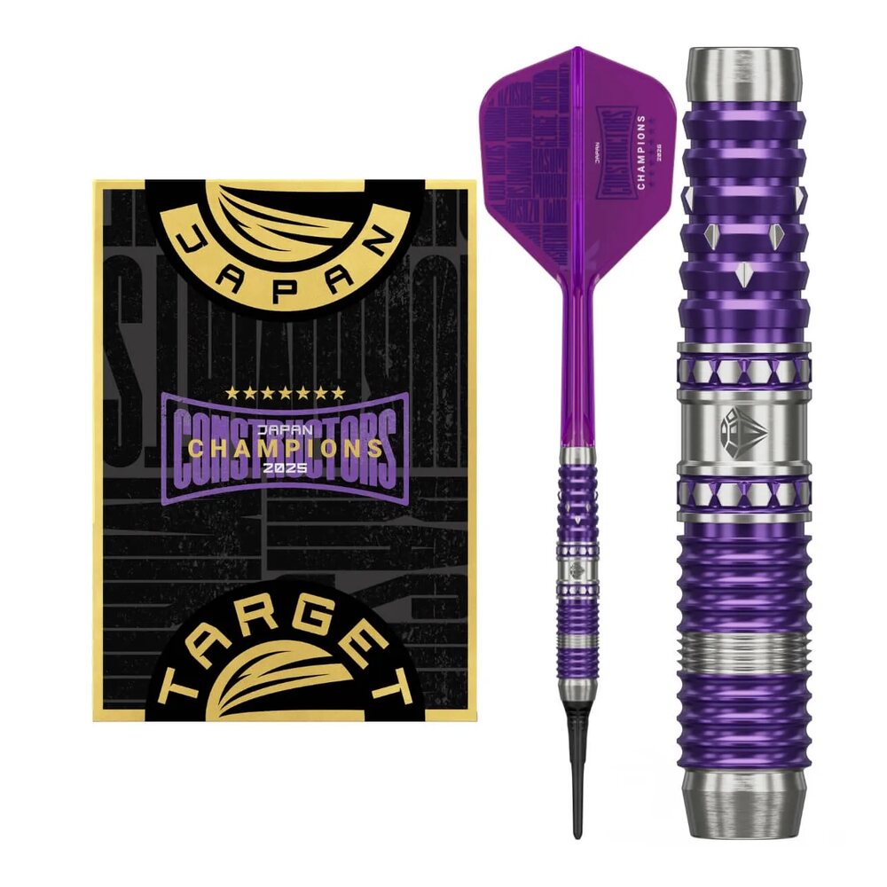 Target Japan Constructors Champion Diamond G3 90% Tungsten Soft Tip Darts