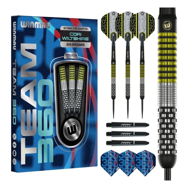 Winmau Cori Wiltshire 90% Tungsten Steel Tip Darts