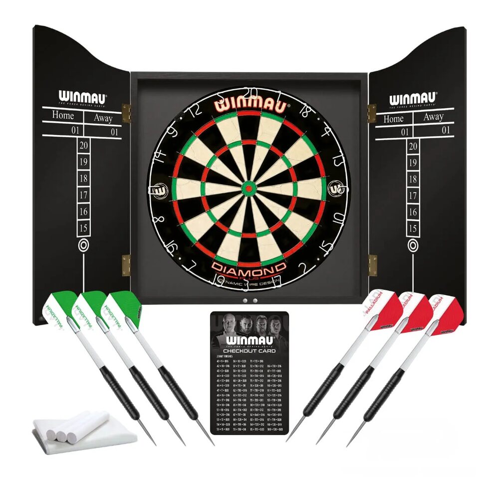 Winmau Professional Darts Cabinet Set