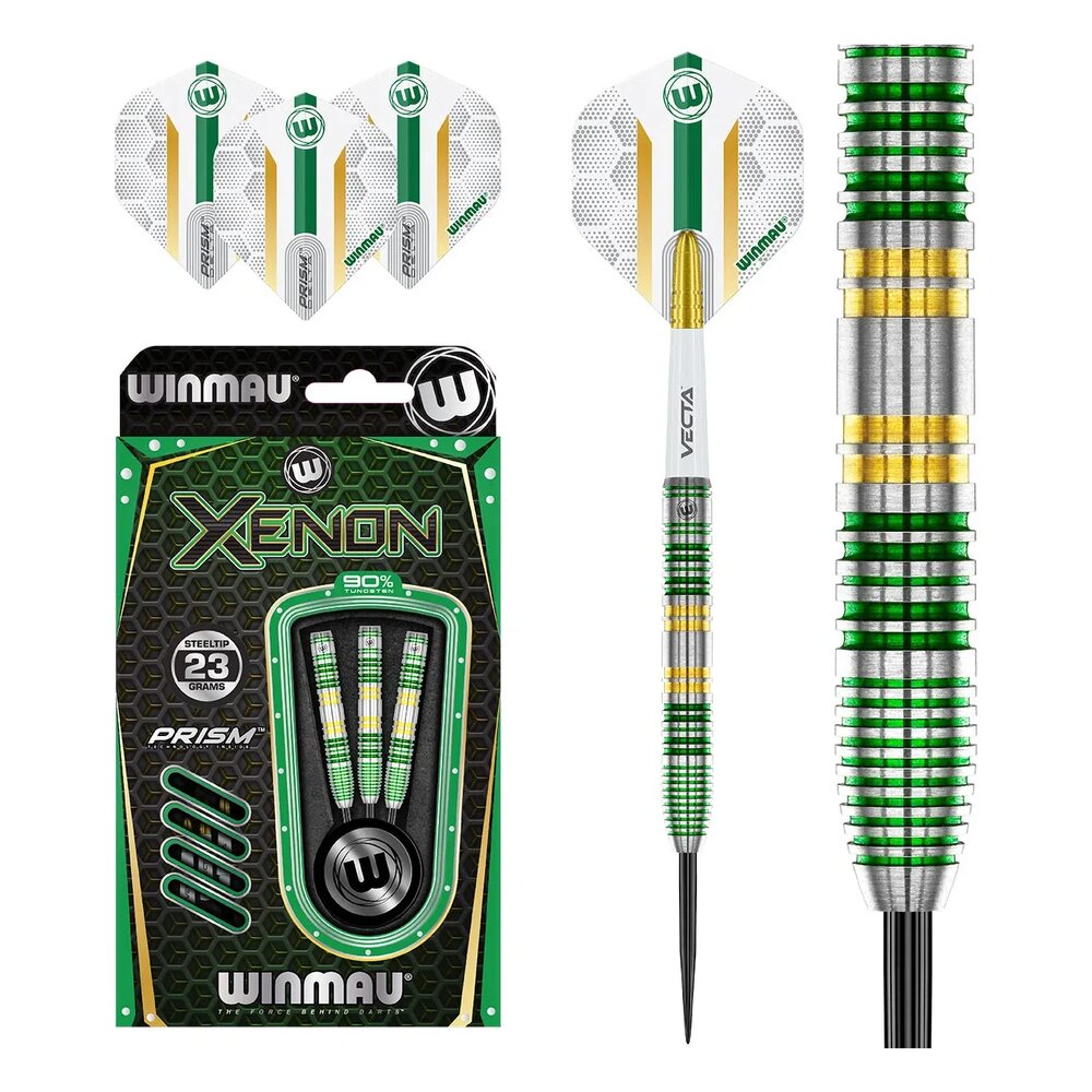 Winmau Xenon 90% Tungsten Steel Tip Darts